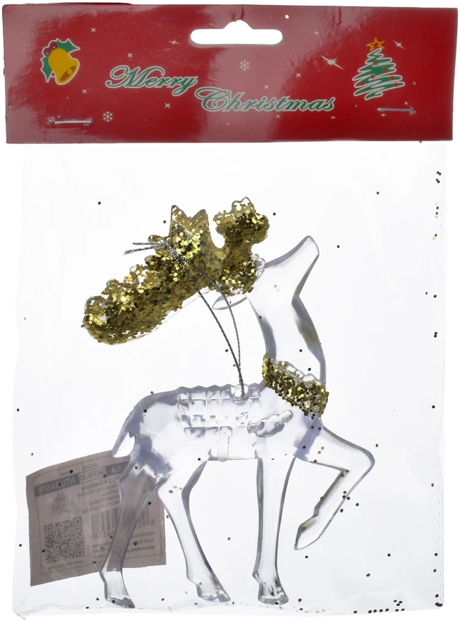 Mondex Since 1986 SANTA LILA Zawieszka Renifer 13,5x9cm
