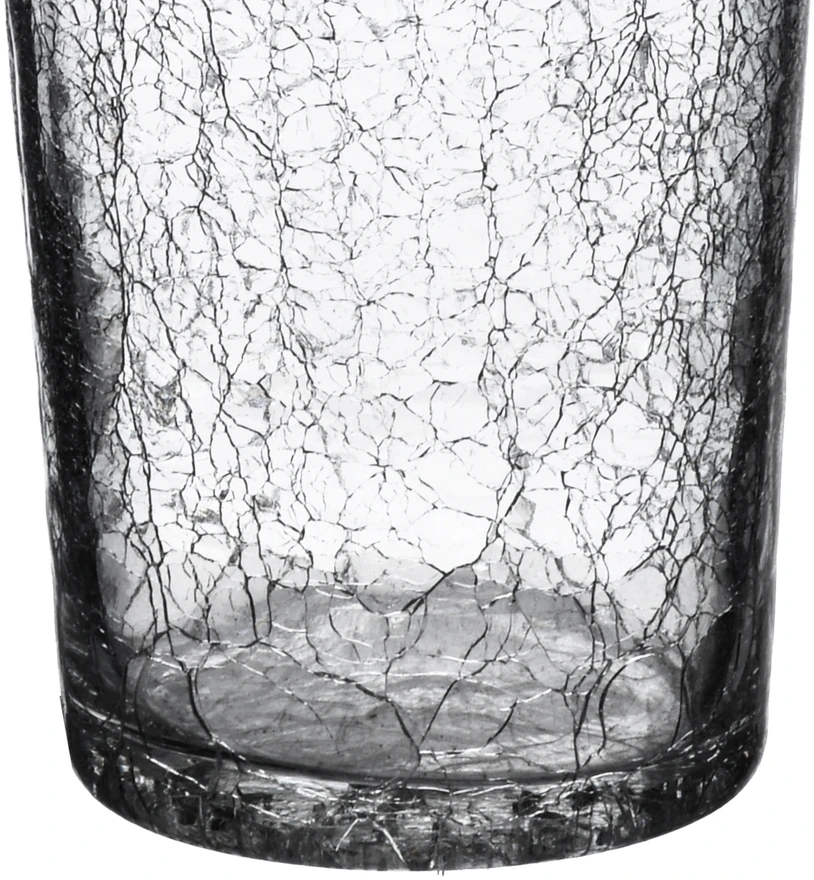 Mondex Since 1986 SERENITE Wazon 12x25cm konisch popękaneszkło
