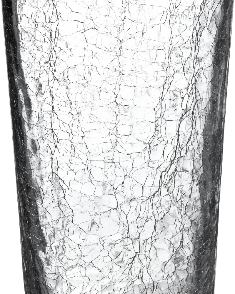 Mondex Since 1986 SERENITE Wazon 13x30cm konisch popękaneszkło
