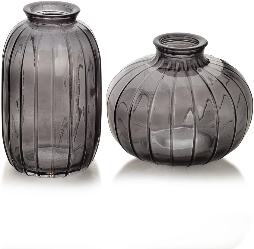 Mondex Since 1986 SERENITE vaza 7x12cm pilka