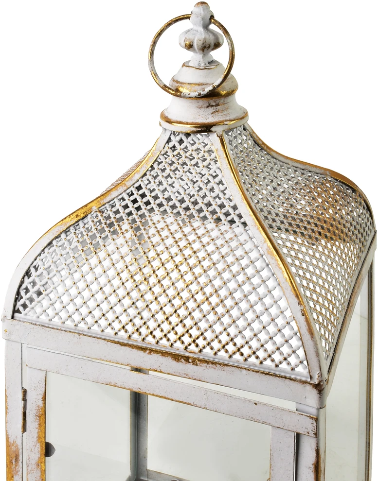 Mondex Since 1986 VIOLA 2 metalinių žibintų rinkinys 24x24x63/19,5x19,5x37cm