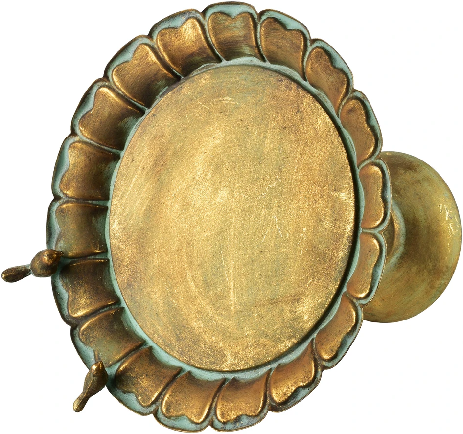 Mondex Since 1986 VIOLA Dekoratyvinė lėkštė 37x34,5x33 cm, metalinė, paukščiai