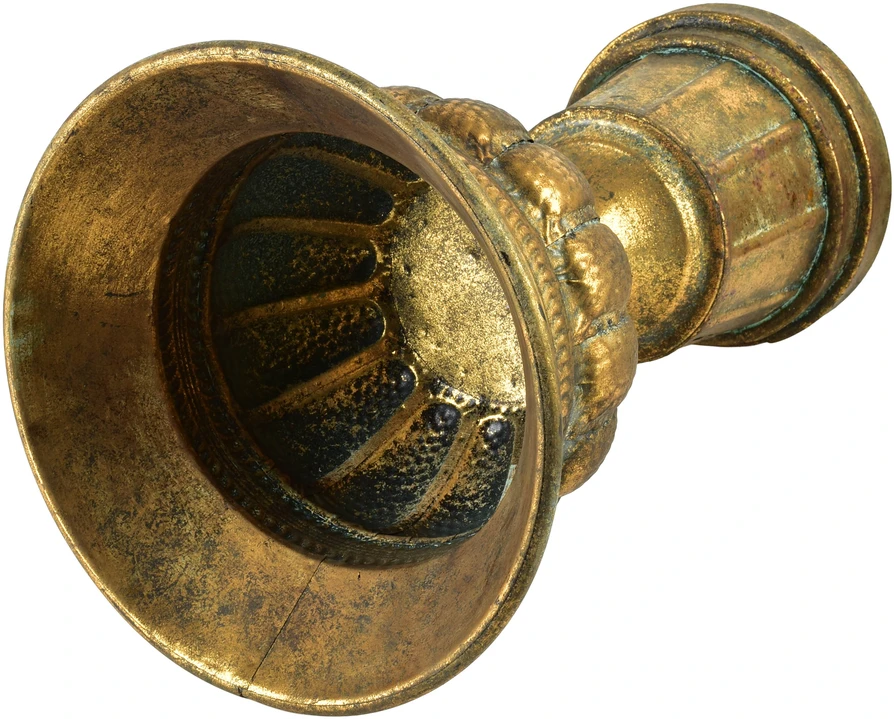 Mondex Since 1986 VIOLA Dekoratyvinė vaza 29x29x45 cm, metalinė