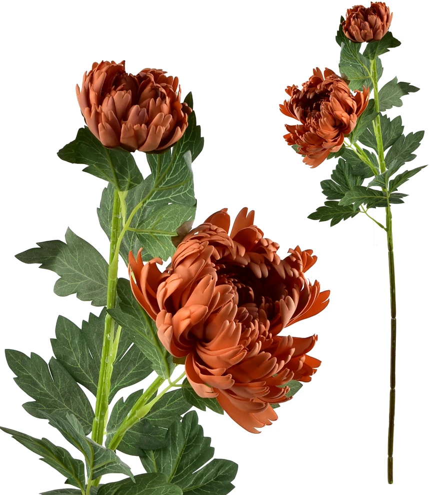 Mondex Since 1986 VIRIDIS chrizantema (x2) šakelė 69cm