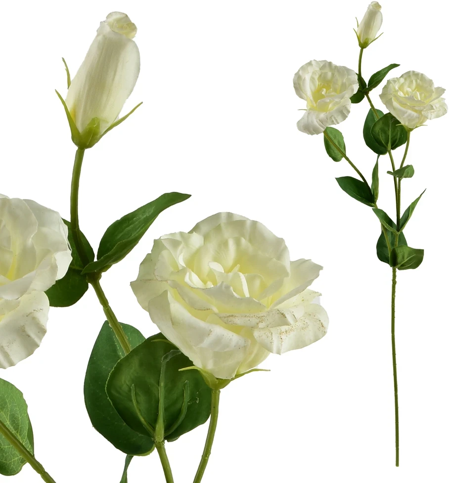 Mondex Since 1986 VIRIDIS Dirbtinė gėlė Eustoma 70cm gumuota