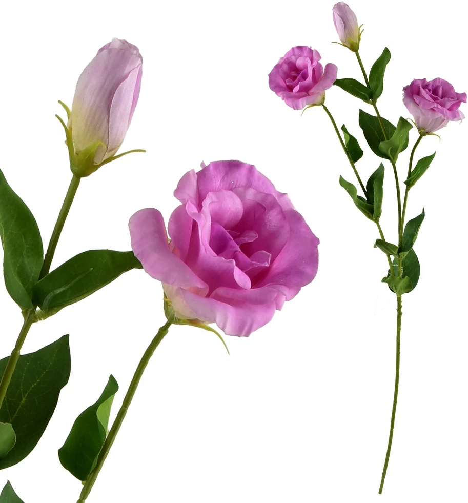 Mondex Since 1986 VIRIDIS Dirbtinė gėlė Eustoma 70cm gumuota
