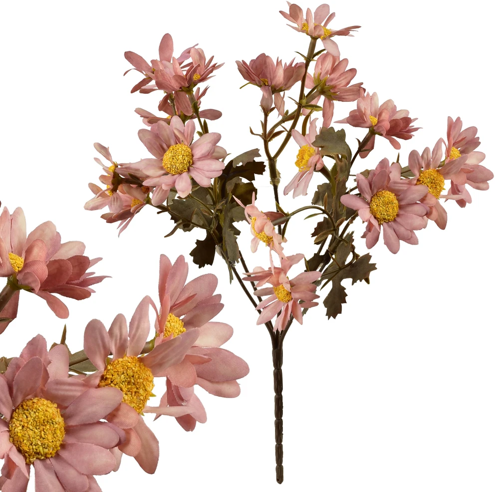 Mondex Since 1986 VIRIDIS dirbtinių gėlių puokštė MARGARETKI 29 cm