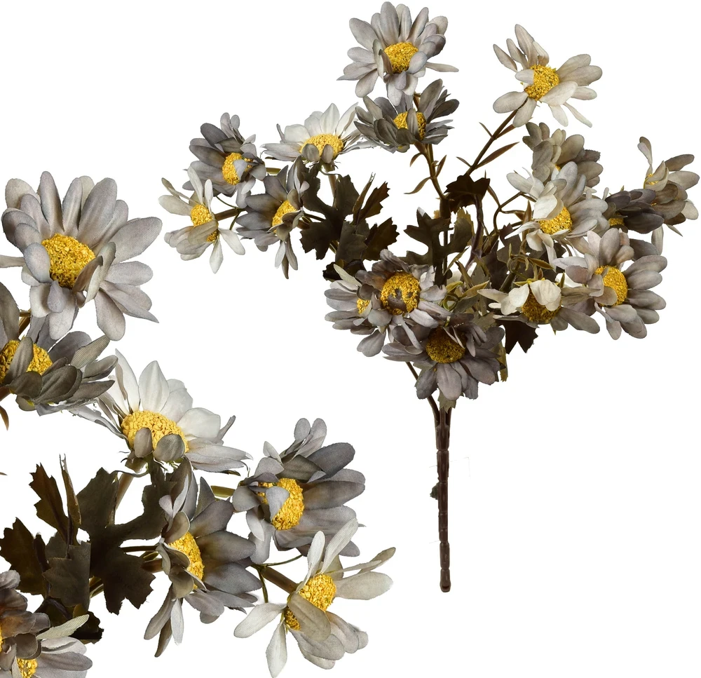 Mondex Since 1986 VIRIDIS dirbtinių gėlių puokštė MARGARETKI 29 cm