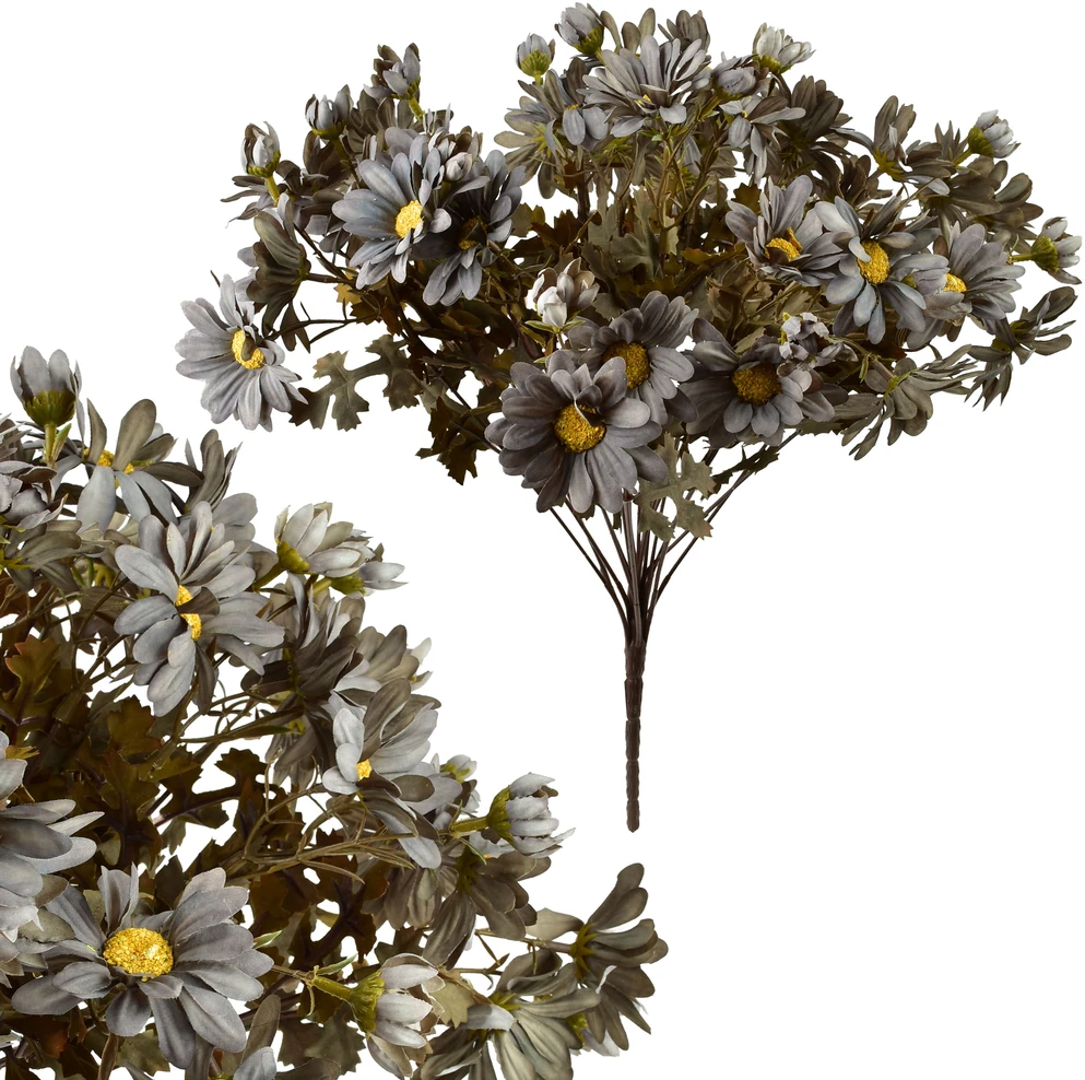 Mondex Since 1986 VIRIDIS Dirbtinių gėlių puokštė MARGARETKI 45 cm