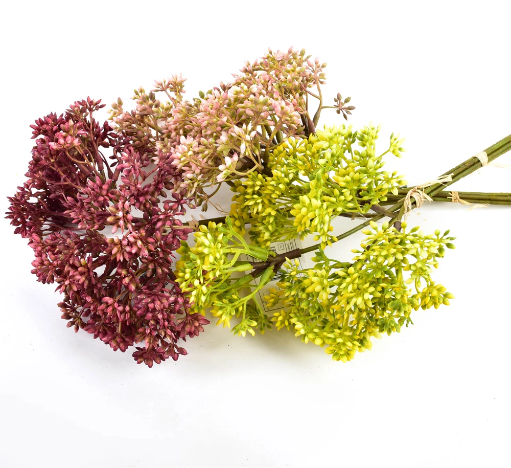 Mondex Since 1986 Przydasie VIRIDIS Dirbtinė gėlė Gypsophila kekė 5vnt 30cm