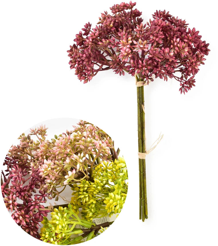 Mondex Since 1986 Przydasie VIRIDIS Dirbtinė gėlė Gypsophila kekė 5vnt 30cm