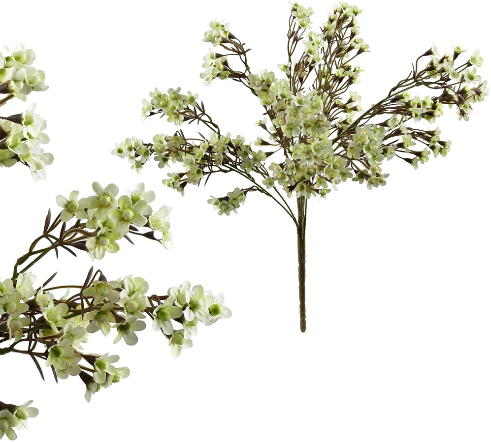Mondex Since 1986 VIRIDIS dirbtinių gėlių puokštė 55 cm balta