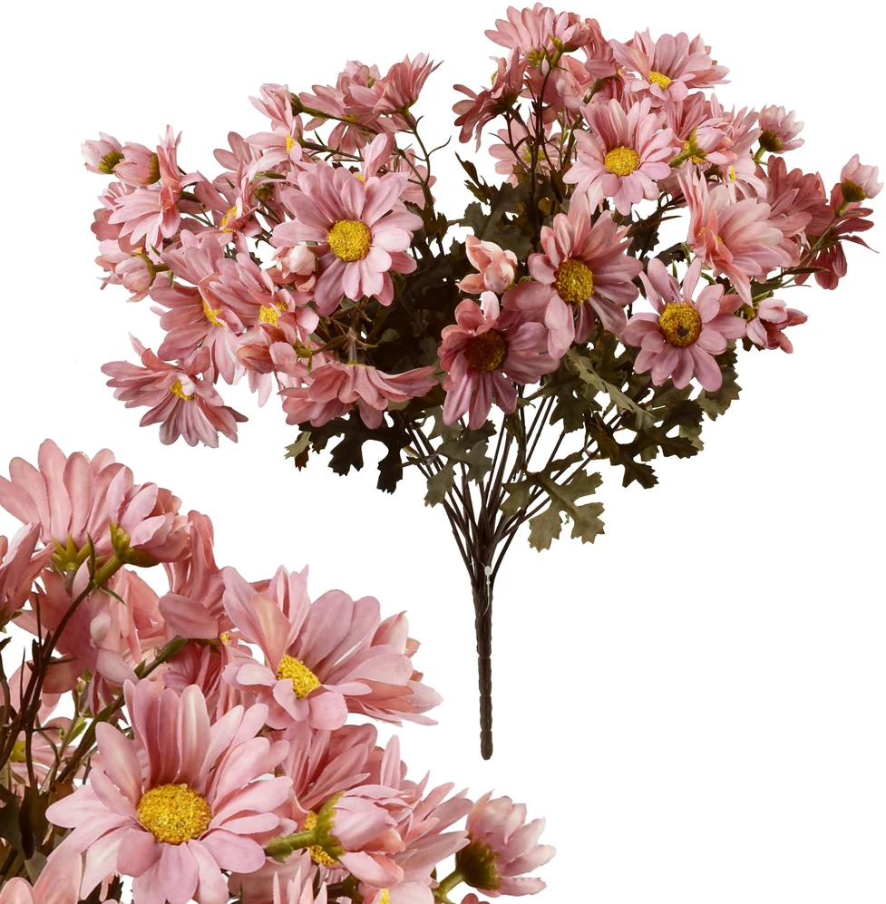 Mondex Since 1986 VIRIDIS Dirbtinių gėlių puokštė MARGARETKI 45 cm