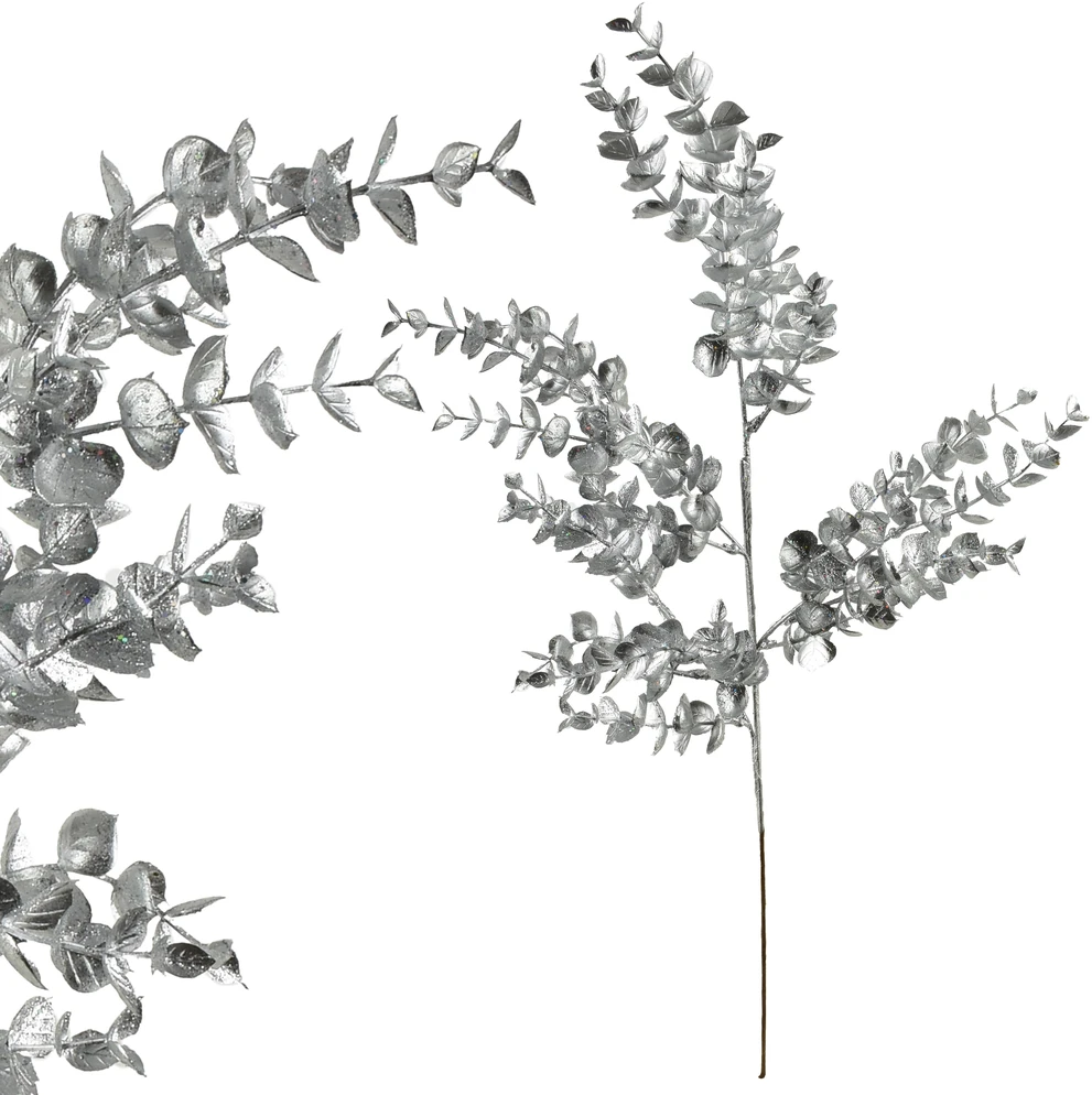 Mondex Since 1986 VIRIDIS Gałązka ozdobna 60cm sidabrinė