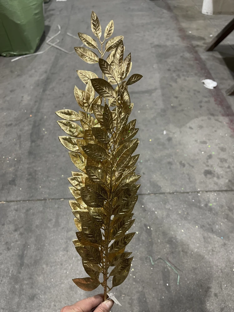Mondex Since 1986 VIRIDIS Gałązka ozdobna listki 70cm