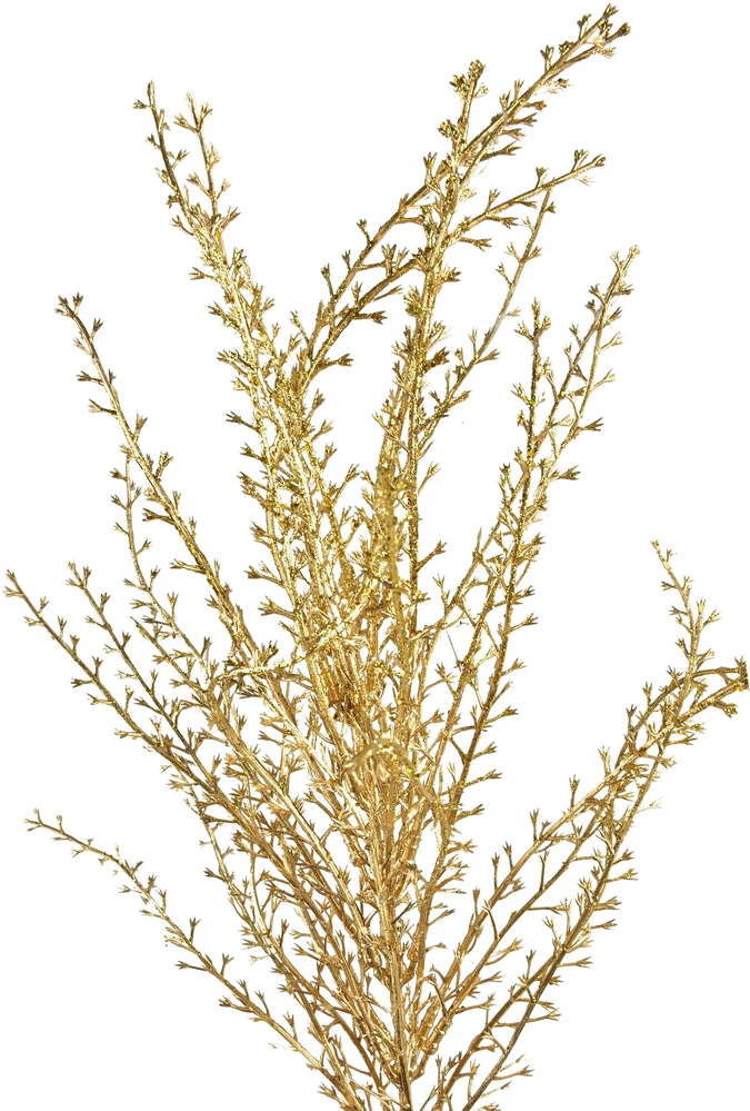 Mondex Since 1986 VIRIDIS Gałązka ozdobna 77cm auksinė