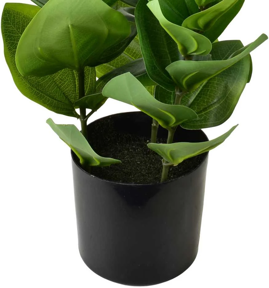Mondex Viridis dirbtinis augalas juodame vazone