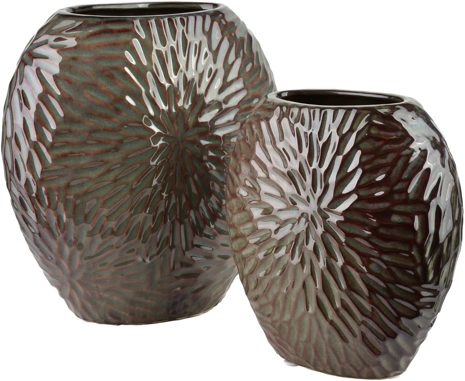 Mondex Since 1986 YARINE vaza 25x12x26cm violetinė