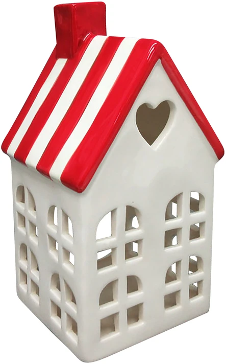Mondex HUTTE Domek žibintas 8,8 x 8,5 x 17,2 cm