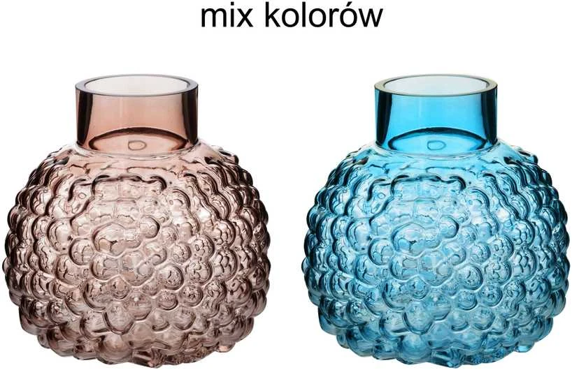 Mondex Vaza iš stiklo 18xh20cm, Serenite