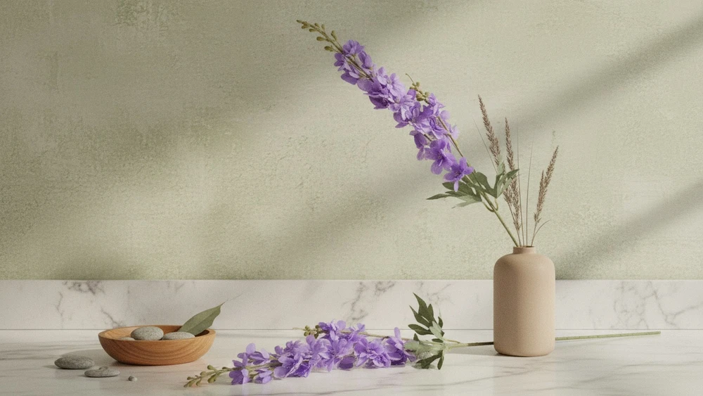 Witek Home Mondex Since 1986R VIRIDIS Dirbtinė gėlė Delphinium 88 cm