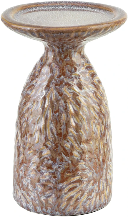 Mondex Since 1986R Namų stiliaus kolekcija YARINE BEIGE Świecznik 10,5x8,5x16,5 cm