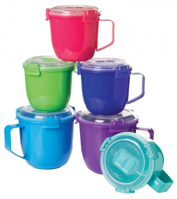 Sistema kubek na zupę 565 ml, mėlyna, do mikrofalówki