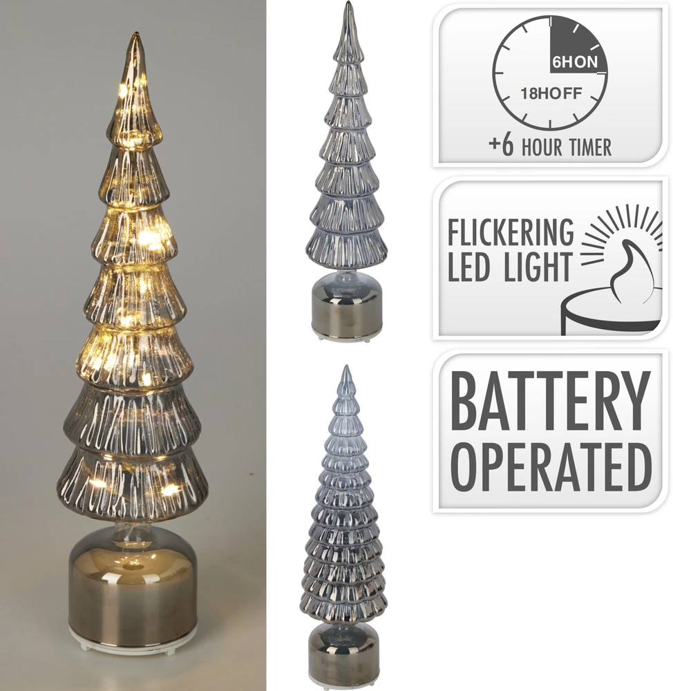 Mondex STIKLINĖ LED KALĖDINĖ EGLUTĖ 40 CM
