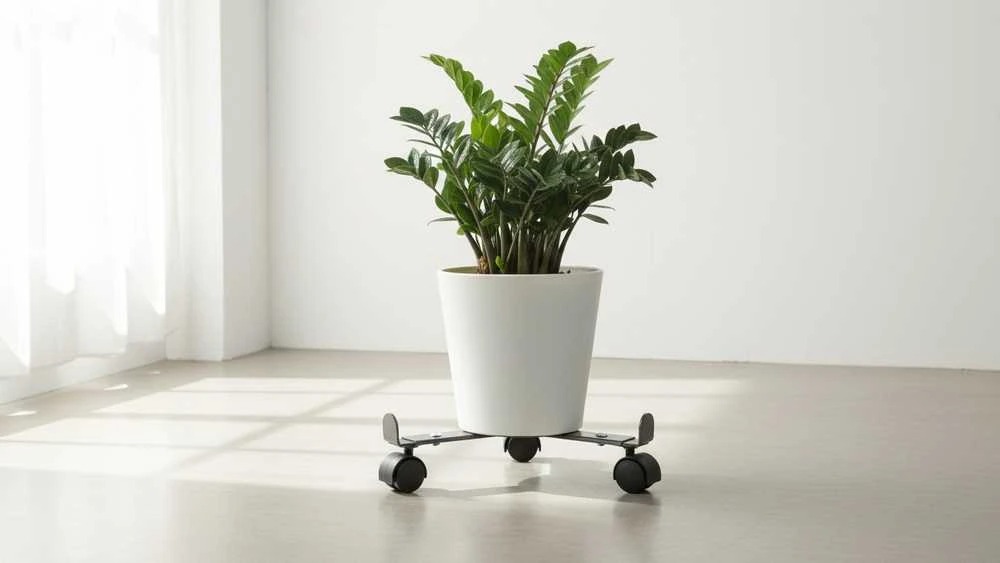 ProGarden Augalų padėklai su ratukais metalinė reguliuojama 23-30 cm
