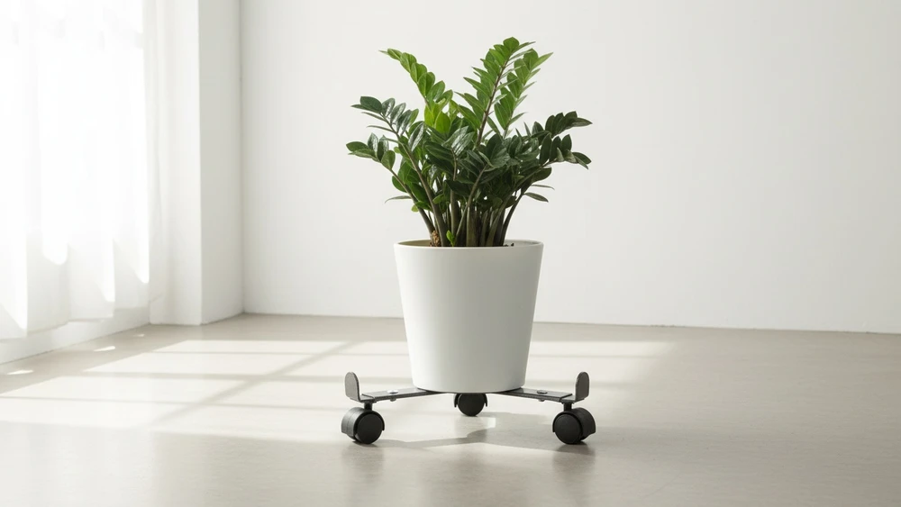 ProGarden Augalų padėklai su ratukais metalinė reguliuojama 23-30 cm