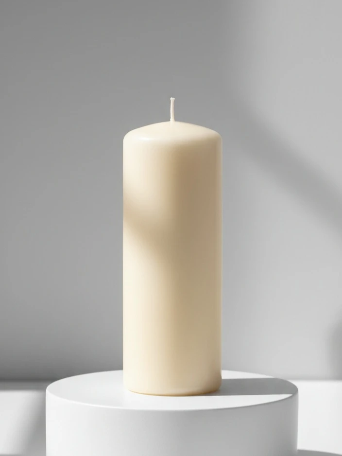 Mondex Žvakė STANDARD COLOR PILLAR 7x20cm kreminė