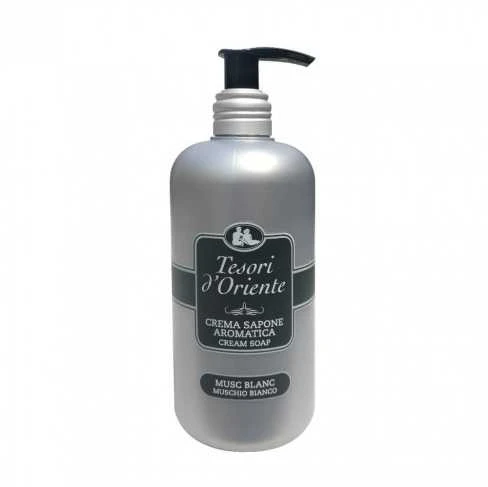 Tesori_Dorie Skystas muilas Baltas MUSK, 300 ml