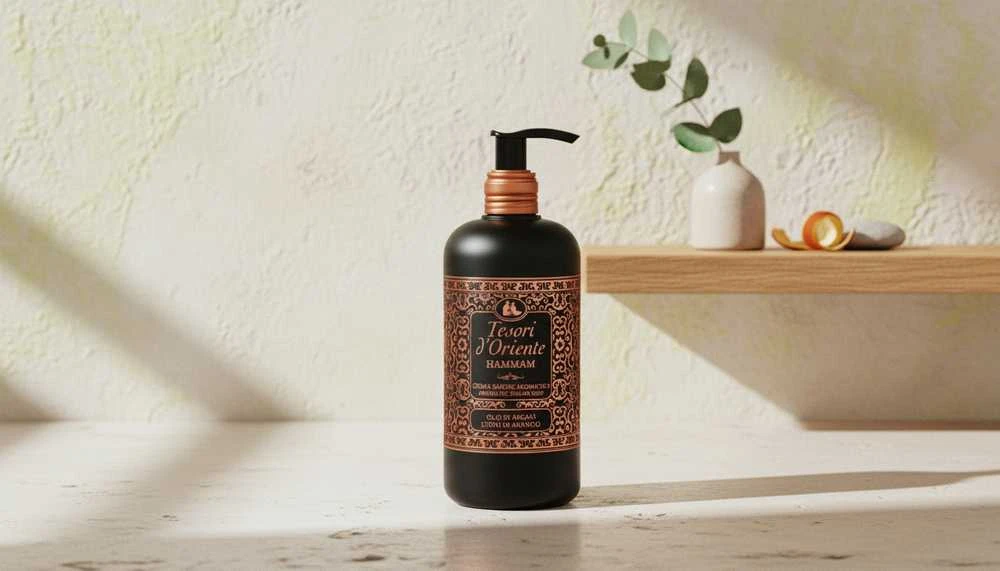 Tesori_Dorie Skystas kreminis muilas TESORI d'Oriente Hamam, 300 ml