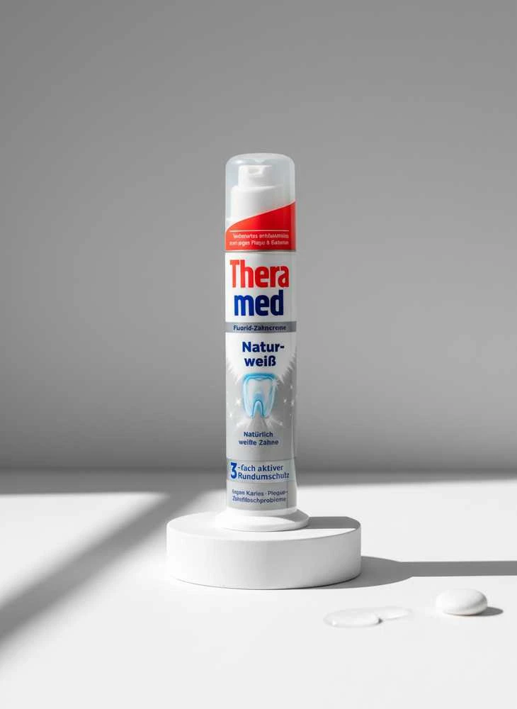None Mondex THERAMED WHITENING 100ml dantų pasta (sidabrinė)