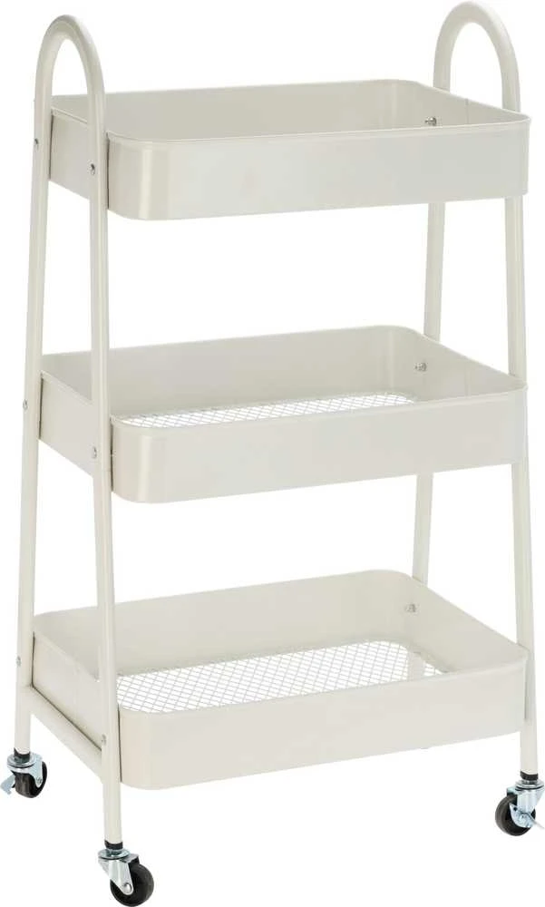 Mondex Storage Solutions Organizatorius Metalinis Balas 3-Niveaus 44x31,5x78,5 cm