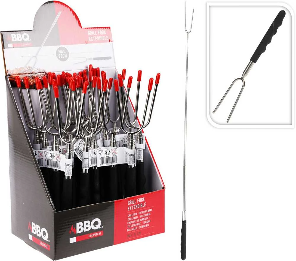 Bbq Line Teleskopinės laužo lazdelės plienas 24 cm