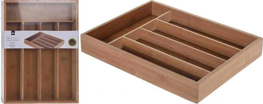 Mondex Orion Stalo įrankių dėklas 35x26 cm Bambukas