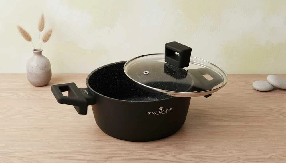 Zwieger Puodas FORTE Z POKRYWKĄ 18CM