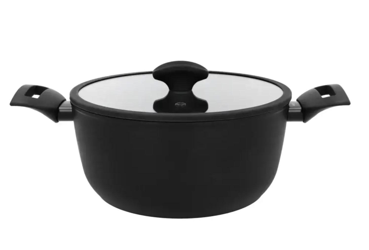 ZWIEGER ALIUMINIO PUODAS NELIPAUS INDUKCINIS SENSA THERMO 4.4L 24cm