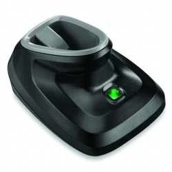 Zebra charging/transmitter cradle, presentation, juodas
