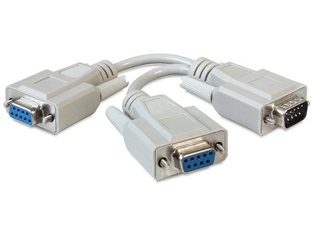 Delock serijinis Y adapteris, 1x vyrškas į 2x moteriškas
