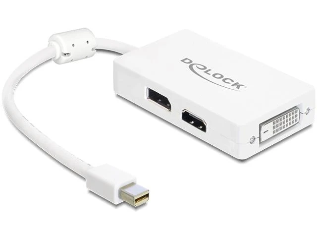 Delock 3-in-1 mini DisplayPort adapteris
