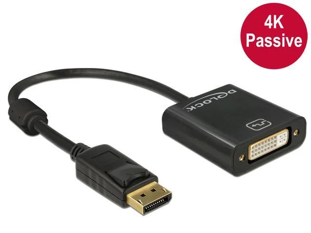 Delock DP į DVI adapteris su 4K žyma