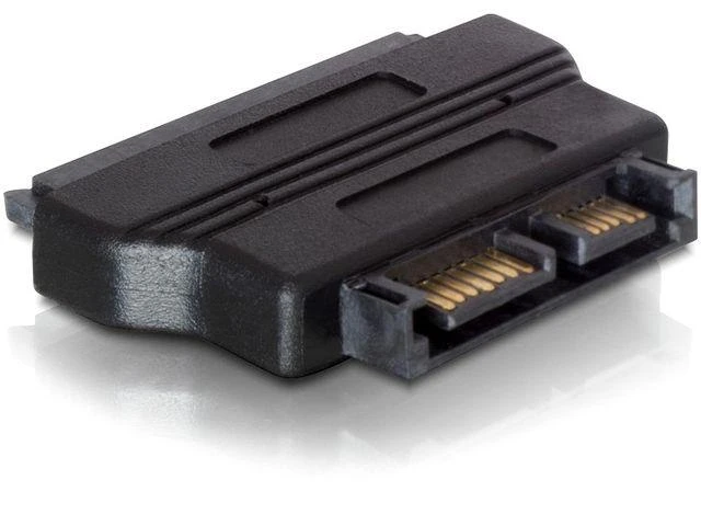 DeLOCK SATA adapteris, SATA 22pin-f -> plonas SATA 7 + 6pin-m