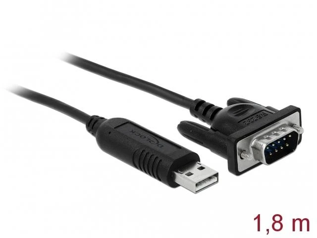 Delock USB į RS-232 adapterio laidas