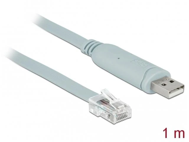 USB į RS232 RJ45 adapterio laidas 1m