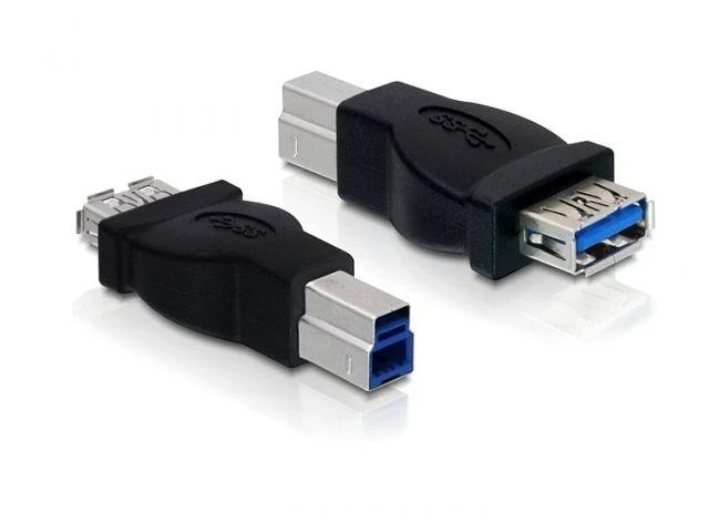 Delock USB-B tipo adapteriai su mėlynais kontaktais