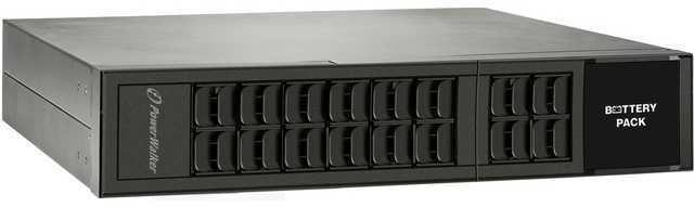 Bluewalker BATTERY PACK RACK 19" DLA UPS POWERWALKER VFI 1000CRM LCD 4 AKUMULATORÓW 12V/9AH