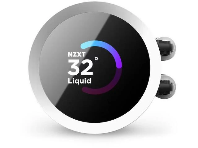 NZXT vandens aušinimas Kraken 240 RGB LCD Baltas