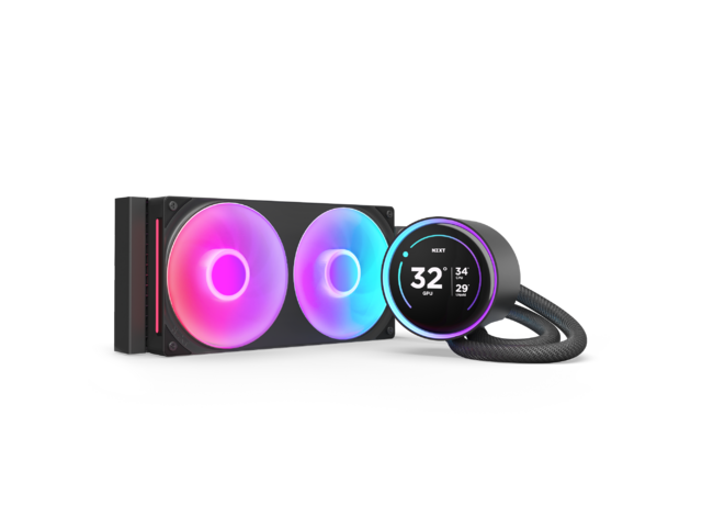 NZXT Kraken Elite 280 RGB V2 LCD juoda